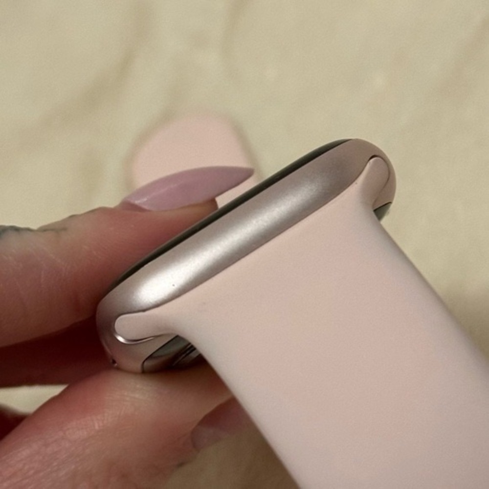 Pink Smartwatch with Matching Bands and Charger - Picture 9 of 12